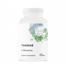 Аминокислота L-глутамин, L-Glutamine, Thorne Research (90 капсул)