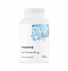 Пиколинат цинка 30мг, Zinc Picolinate 30mg, Thorne Research (180 капсул)